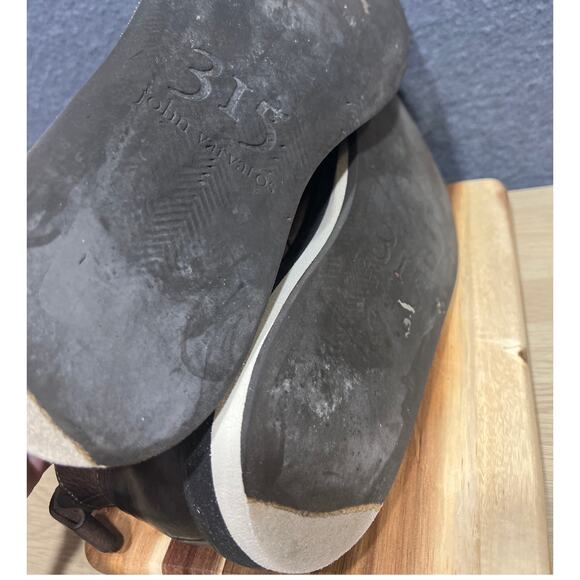 John Varvatos Mens Chukka Boots Distressed Leather Finish Brown Size 10M - Picture 6 of 10